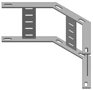 Поворот вертикальный для лестниц кабельных тип 3 и тип 4